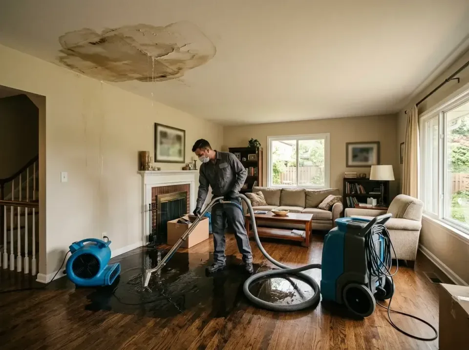 attic-pipe-burst-ceiling-drip-008 — frequently asked questions, Water Damage Restoration & Carpet Care in Yuba City, CA